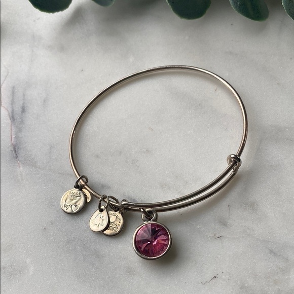 Alex and Ani October Birthstone Bracelet - Picture 1 of 2